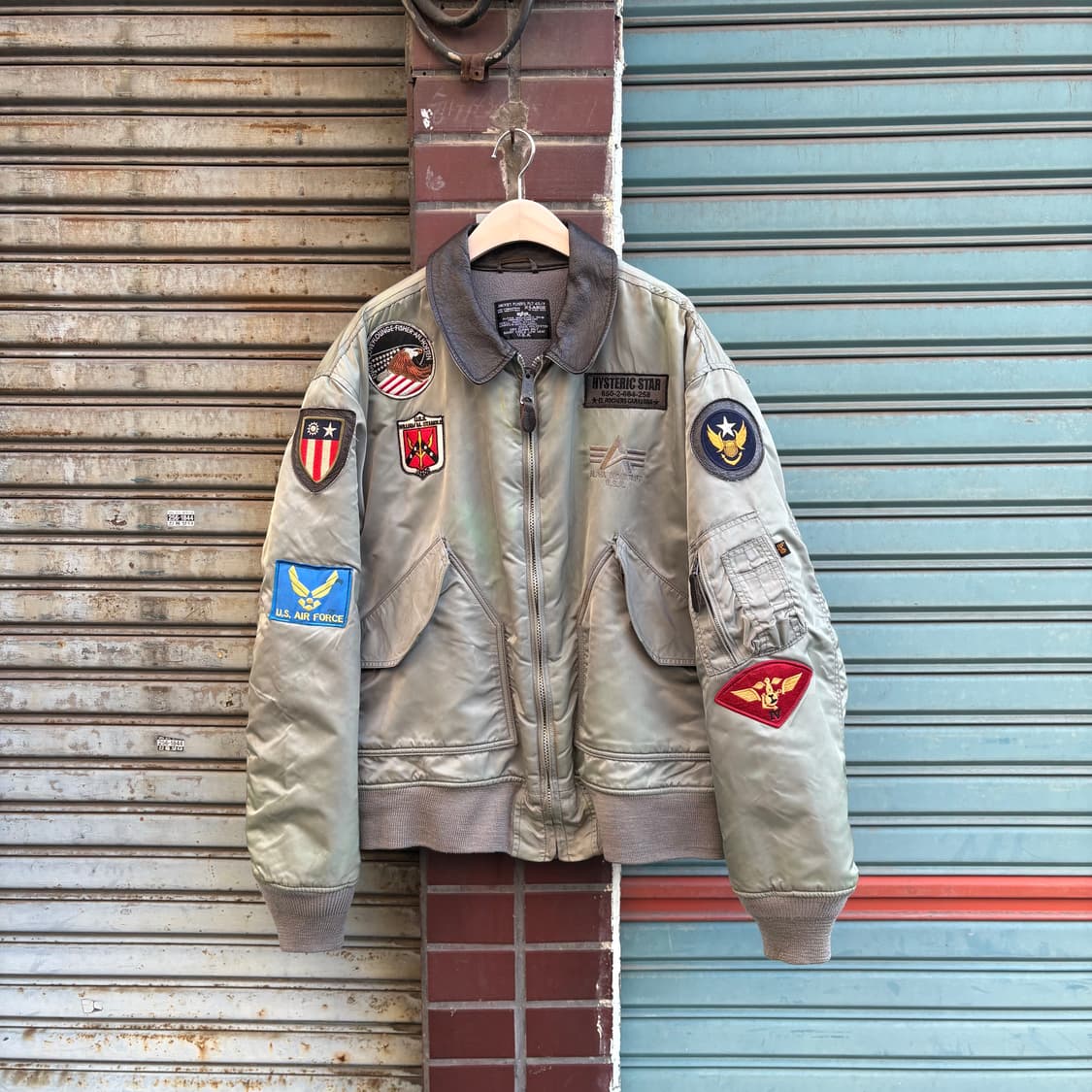 90s 알파인더스트리 FLT 45/F 플라이어 자켓 상품이미지2