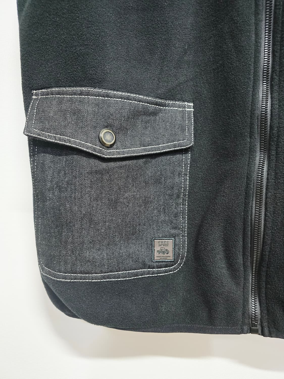 빈티지  블랙 조끼 남성 베스트 상품이미지3