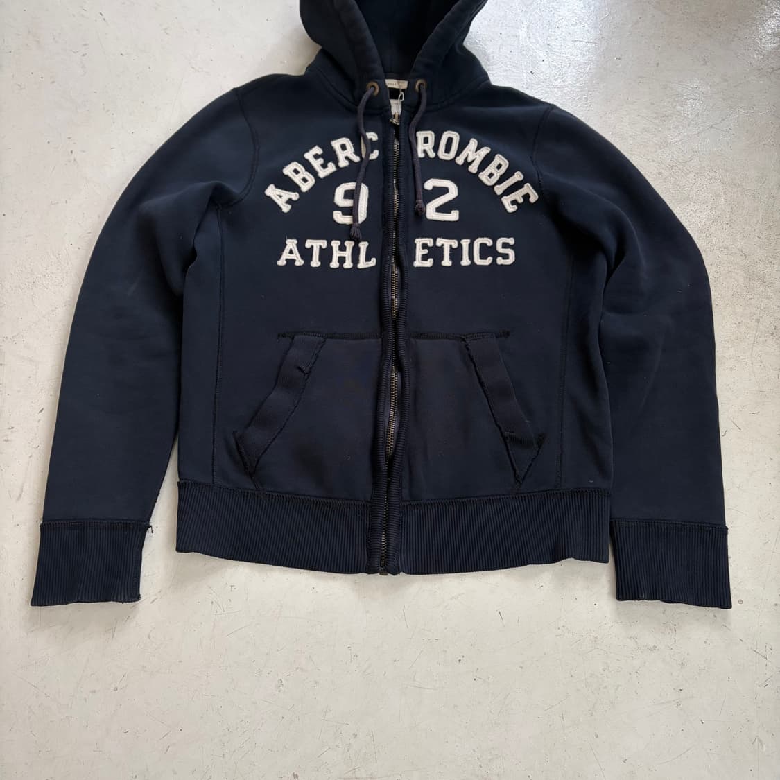아베크롬비 y2k 빈티지 후드집업 M 상품이미지3