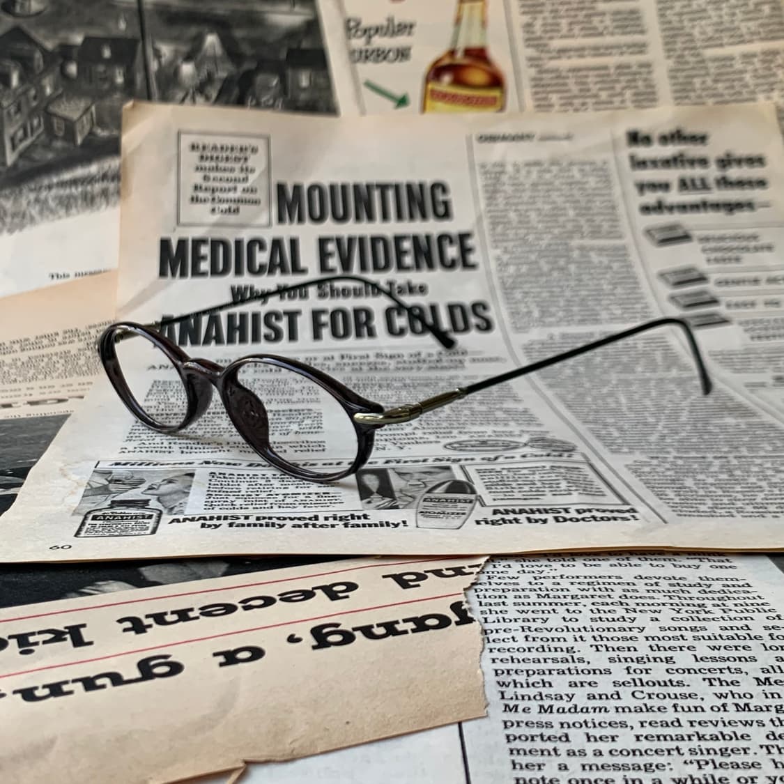 731 데드스탁 뿔테 미니멀 포멀 라운드 오벌 블랙 빈티지안경 픽키안경 상품이미지3