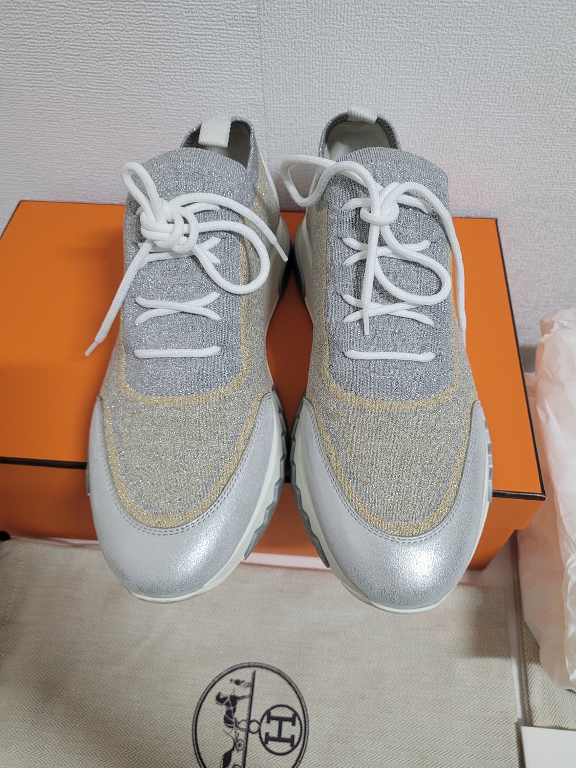 에르메스 실버 펄 어딕트 스키커즈 상품이미지9