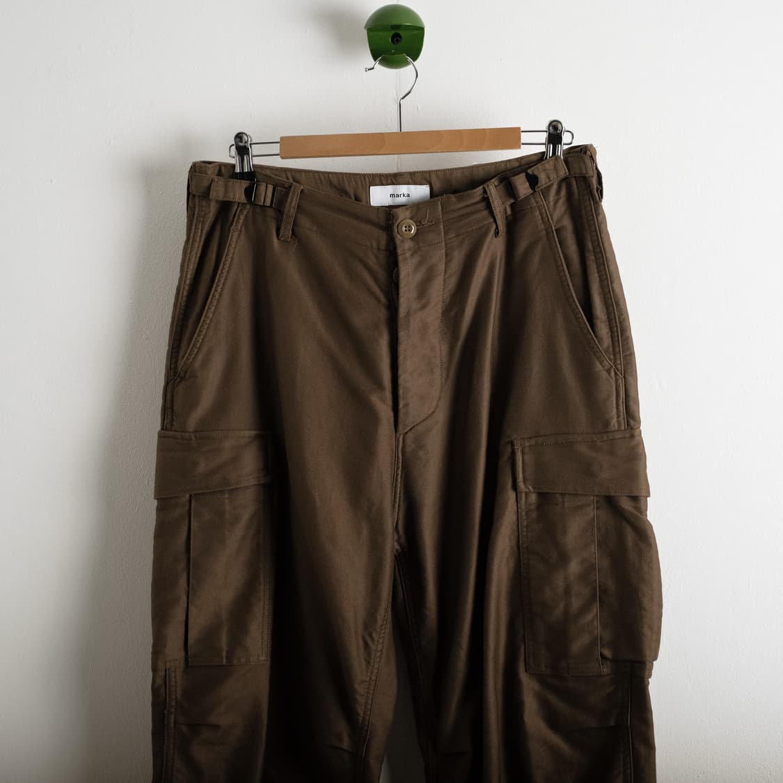 마카 오가닉 코튼 몰스킨 카고 팬츠 2(31-32)사이즈 marka 상품이미지4