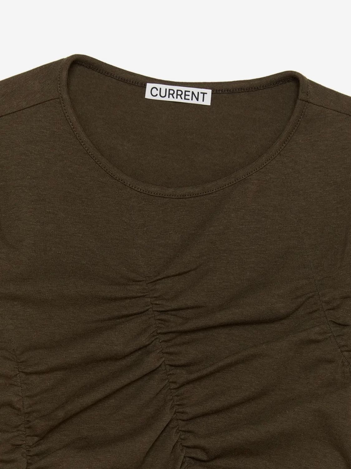 커렌트 SHIRRING DETAIL TEE 상품이미지3