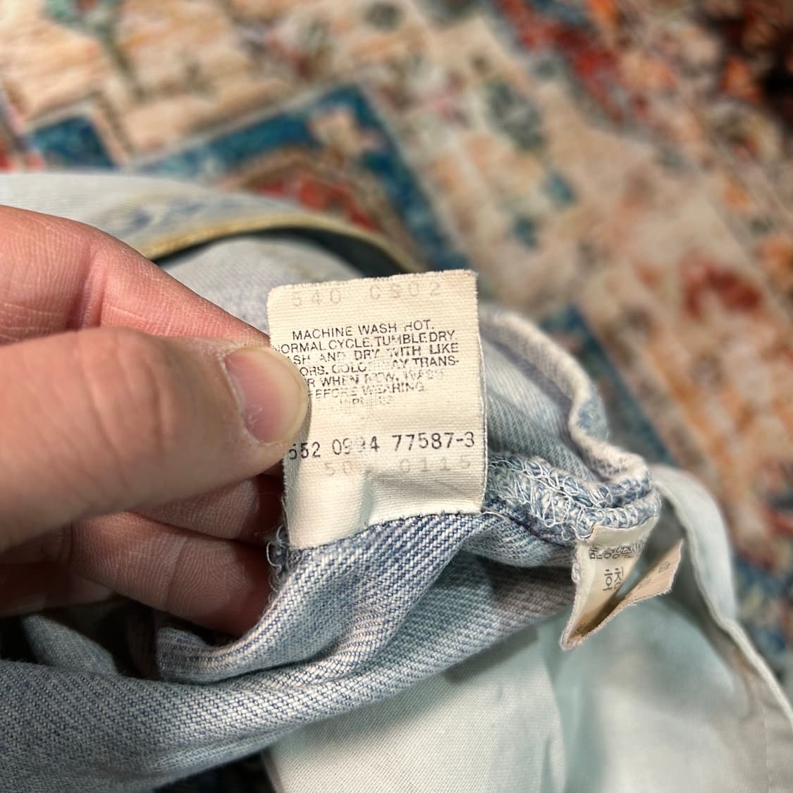 [33X34] 90s made in usa 리바이스 501 부츠컷 커스텀 상품이미지7