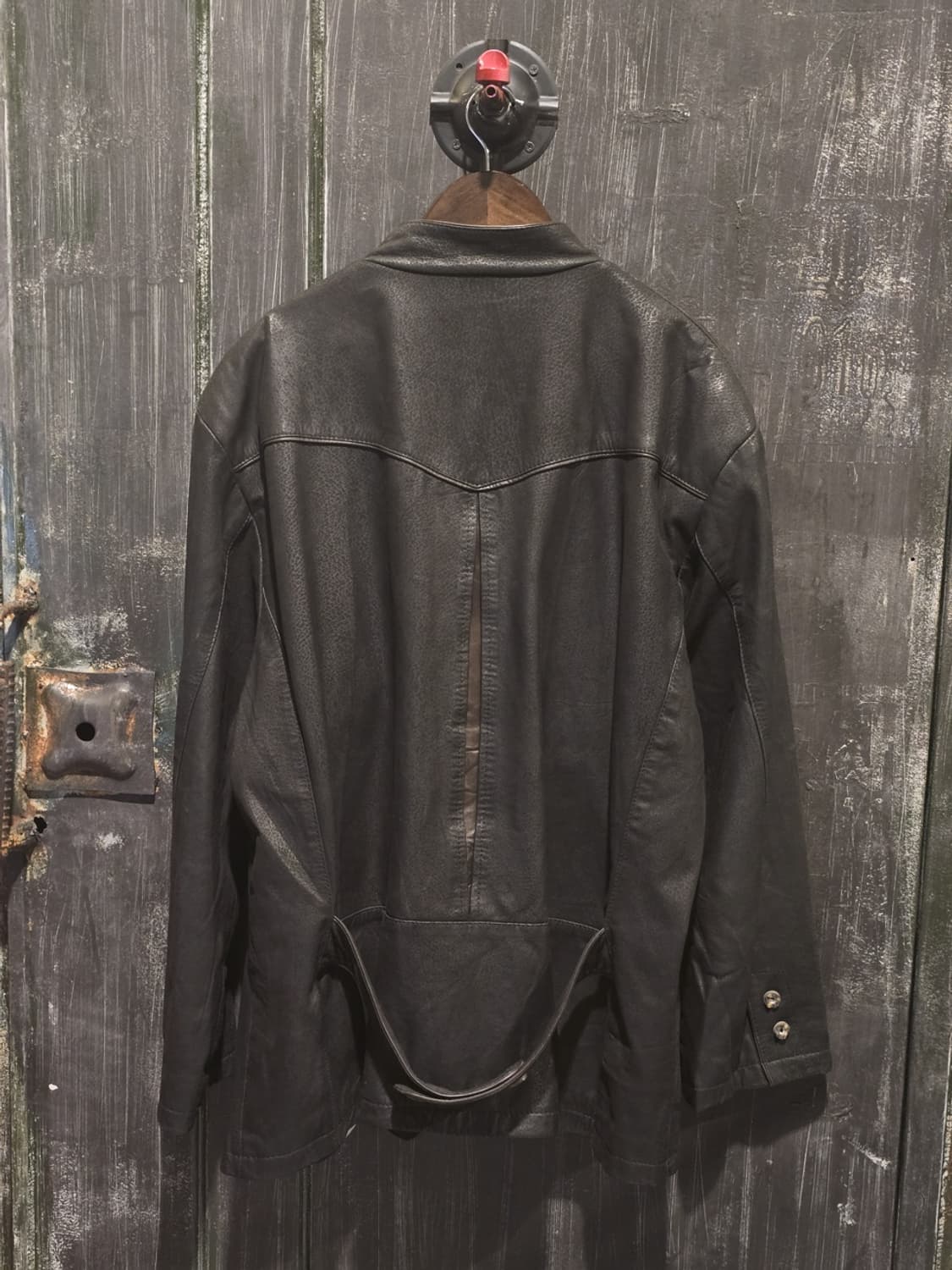 80s Leather Jacket/made in Italy 상품이미지9