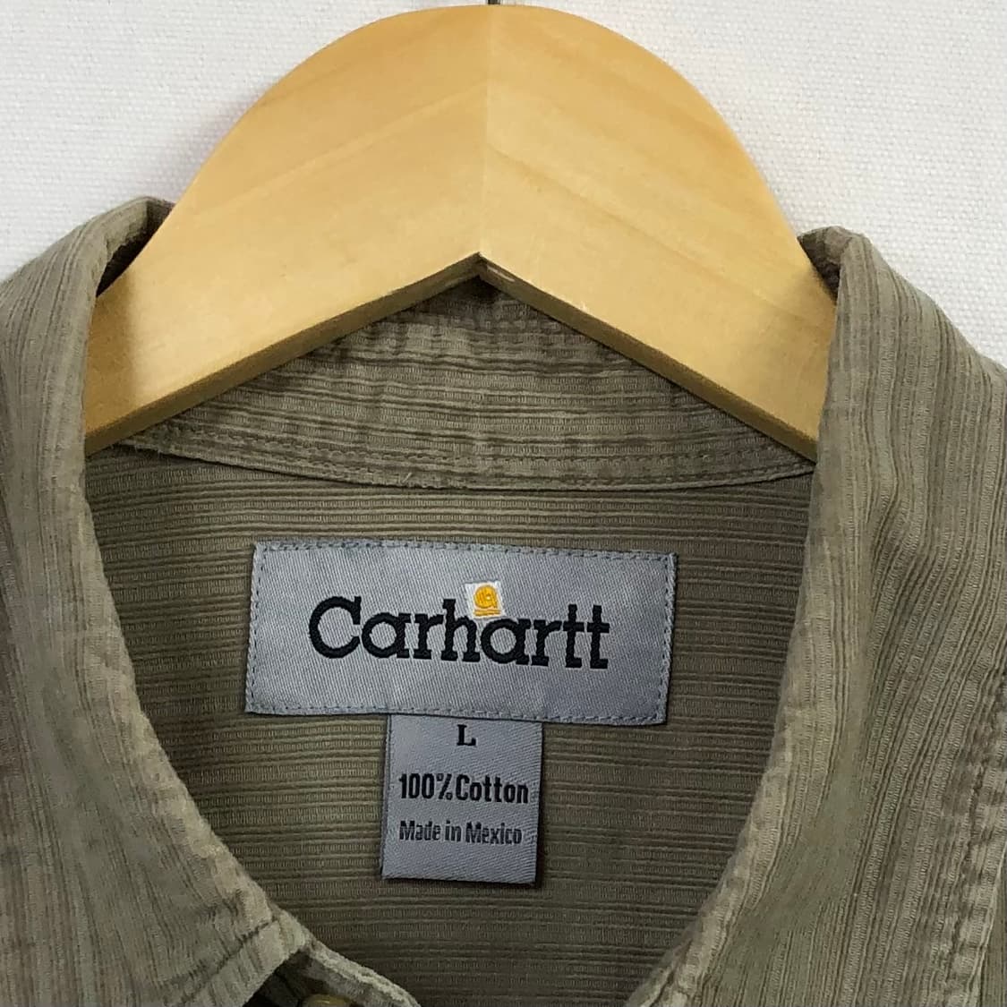 XL 칼하트 코듀로이 셔츠 상품이미지3