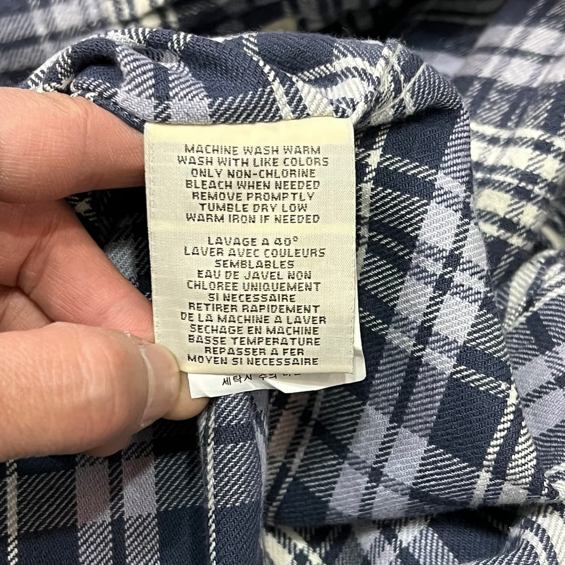  데님앤서플라이 체크 웨스턴 셔츠 y15177 상품이미지7