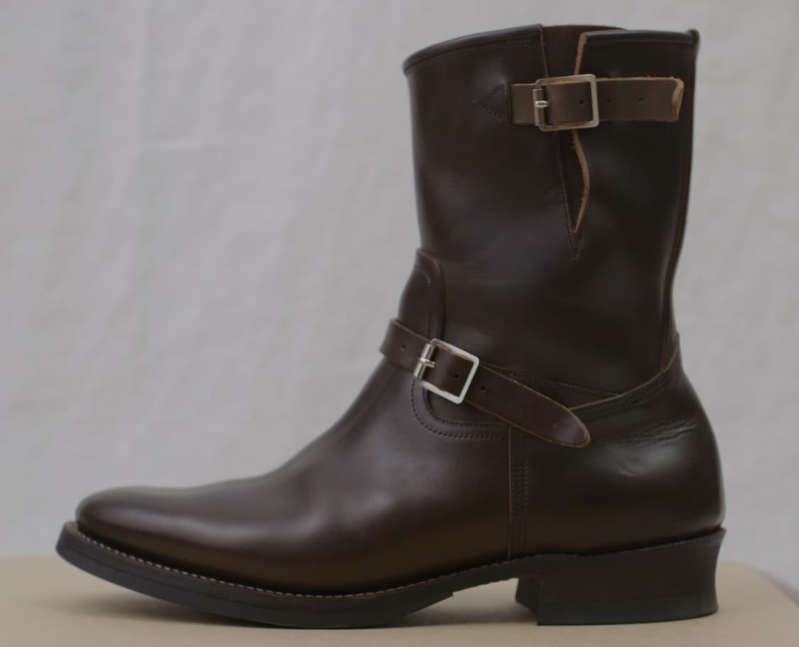 올드조 엔지니어 부츠 브라운 홀스벗 9.5 상품이미지6