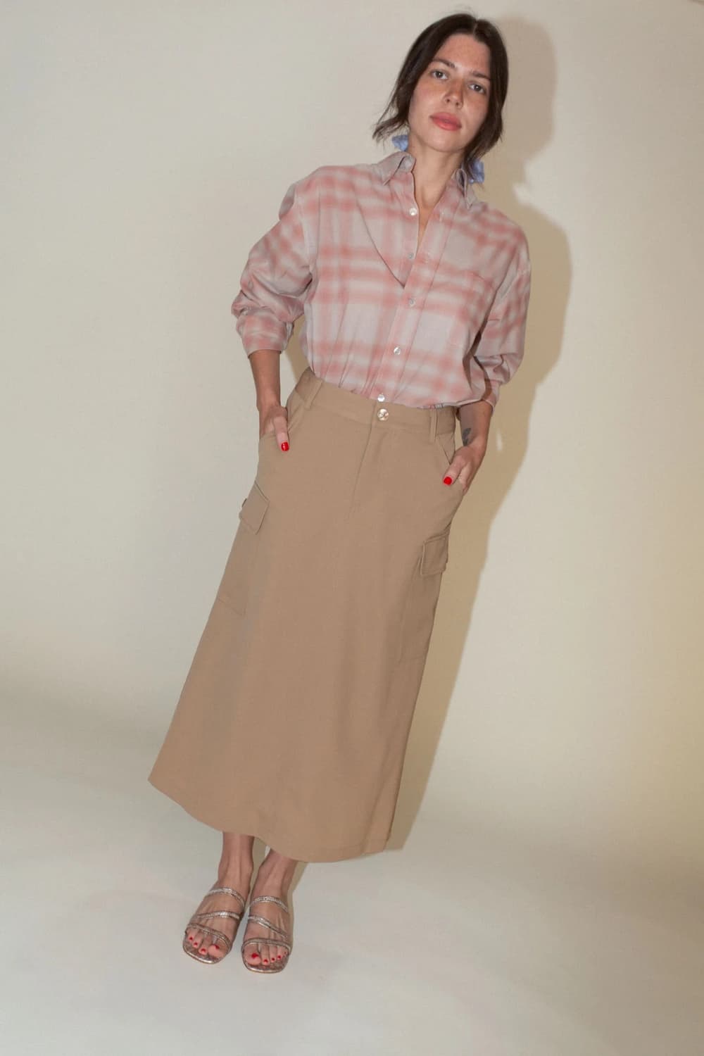 Maryam Nassir Zadeh 체크셔츠 상품이미지5