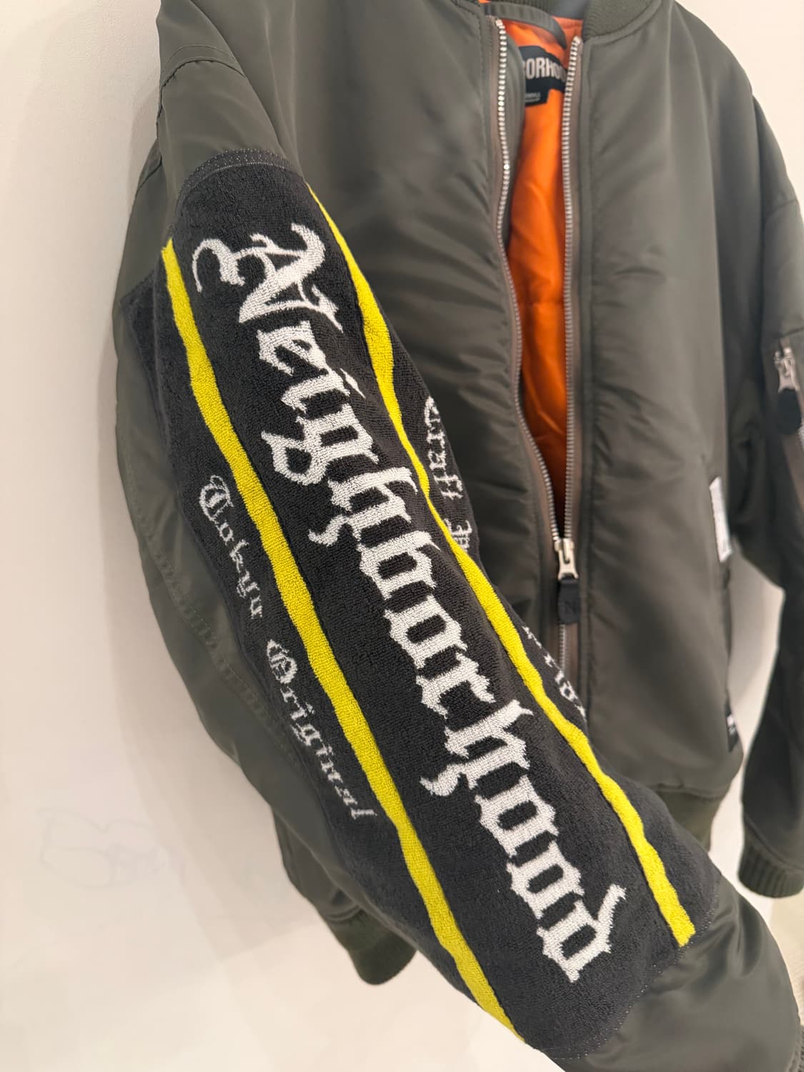 (새제품) 네이버후드 마원자켓 MA-1 FLIGHT JACKET MOD 상품이미지6