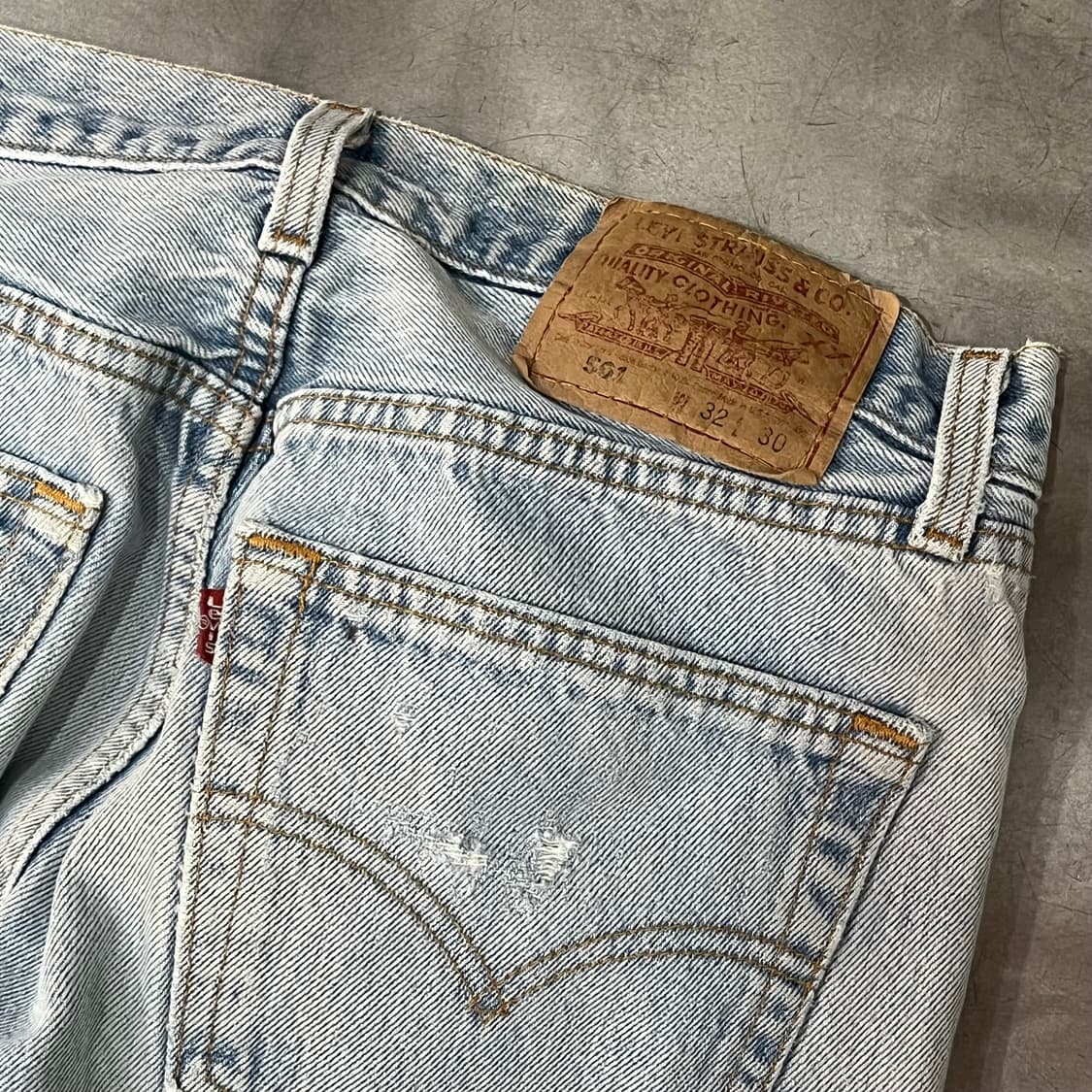 USA 리바이스 501 데님 팬츠 y14793 상품이미지6