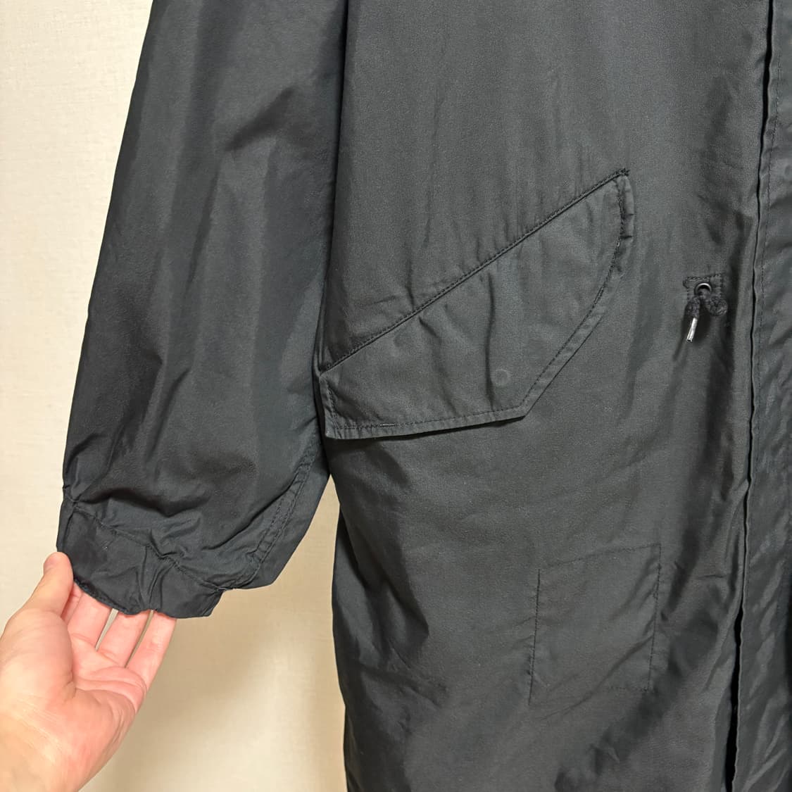 YMCLKY M65 피쉬테일 파카 / 블랙, M-R 상품이미지6