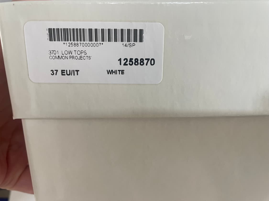 커먼프로젝트 아킬레스 로우 화이트 우먼스 스니커즈 37 상품이미지10