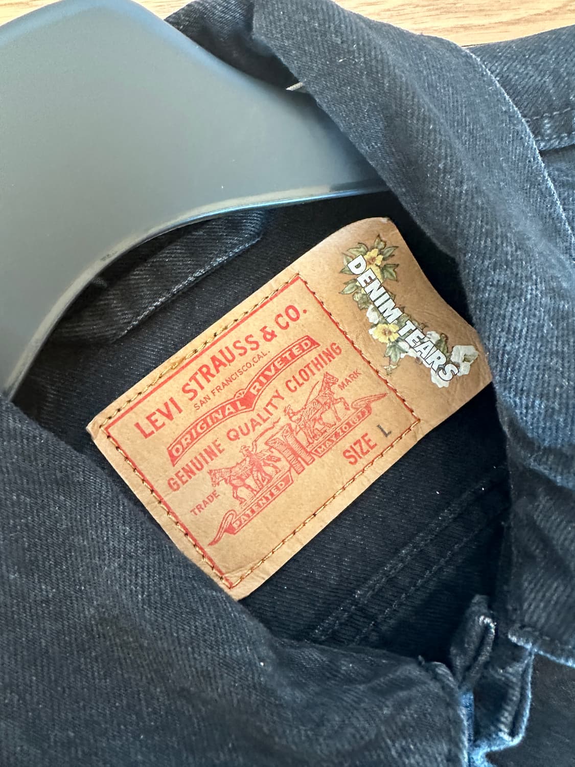 스투시 아워레가시 데님티어스 ttl데님 자켓판매합니다 상품이미지9