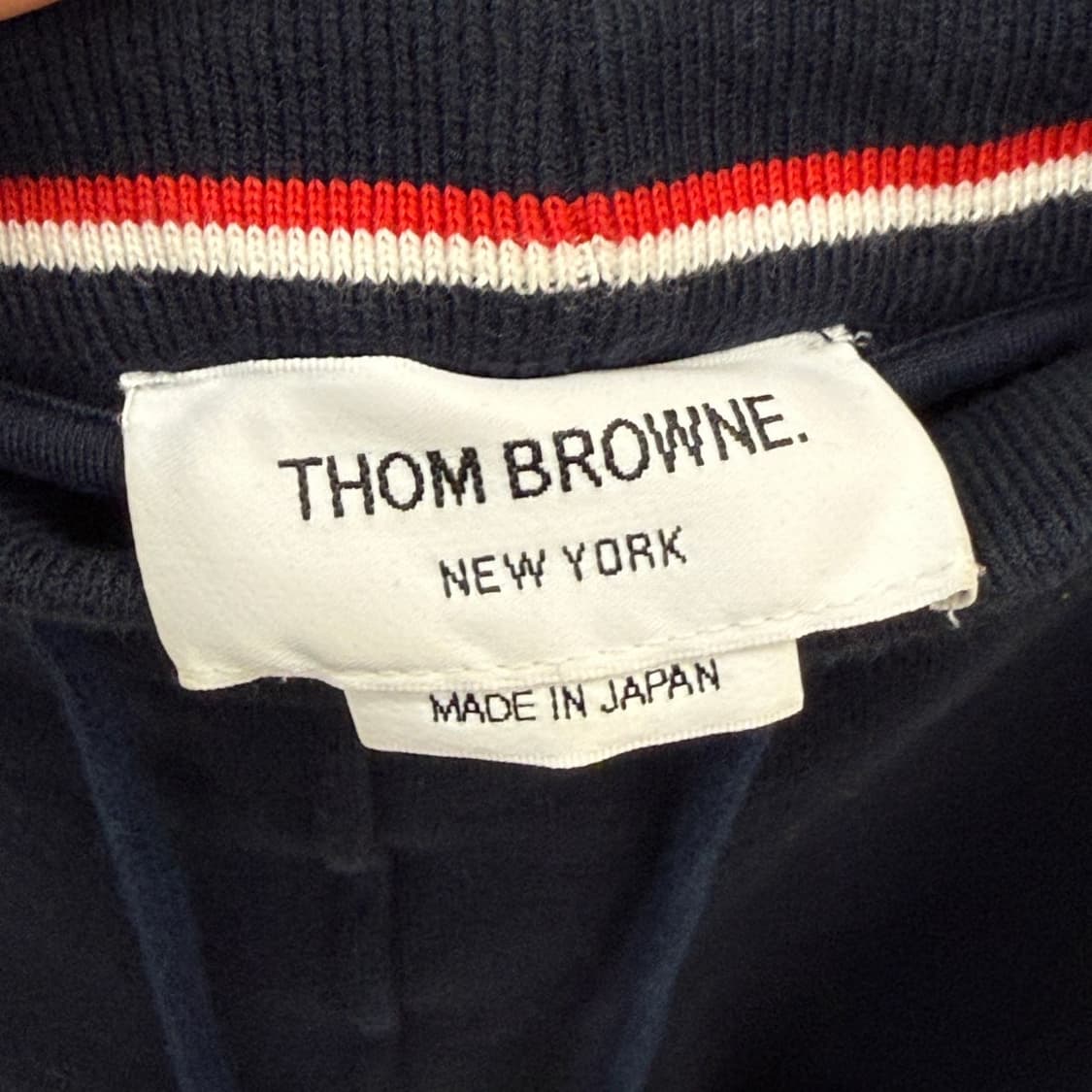 [리오브전포점] 톰브라운 사선 루프백 스웻 반바지 상품이미지4