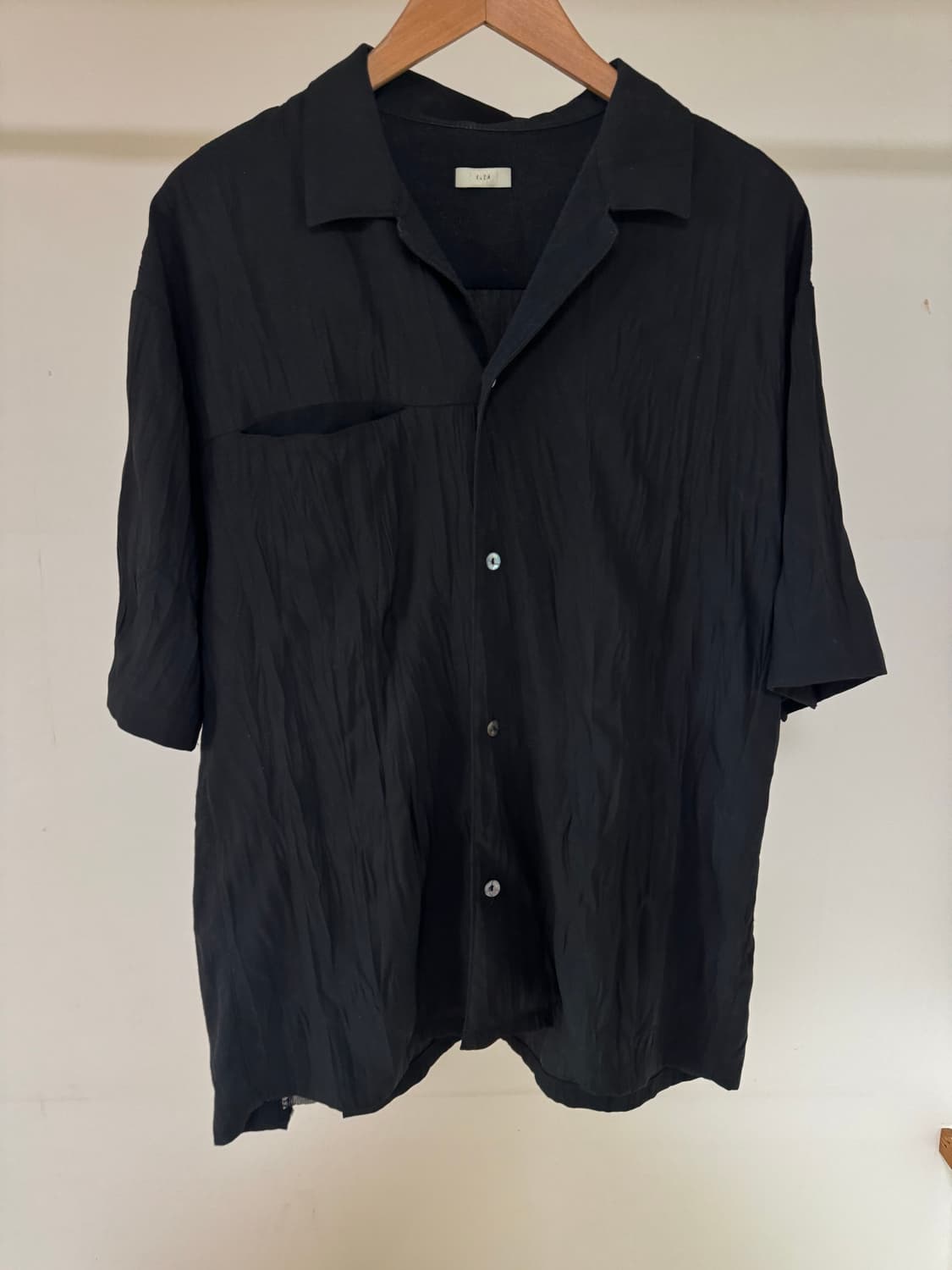 Xlim ep3 02 Shirts Black 상품이미지3