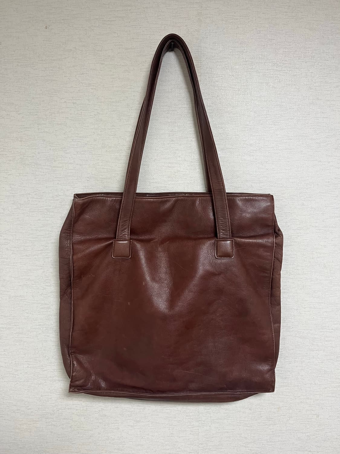 마가렛호웰 레더 토트백 상품이미지3