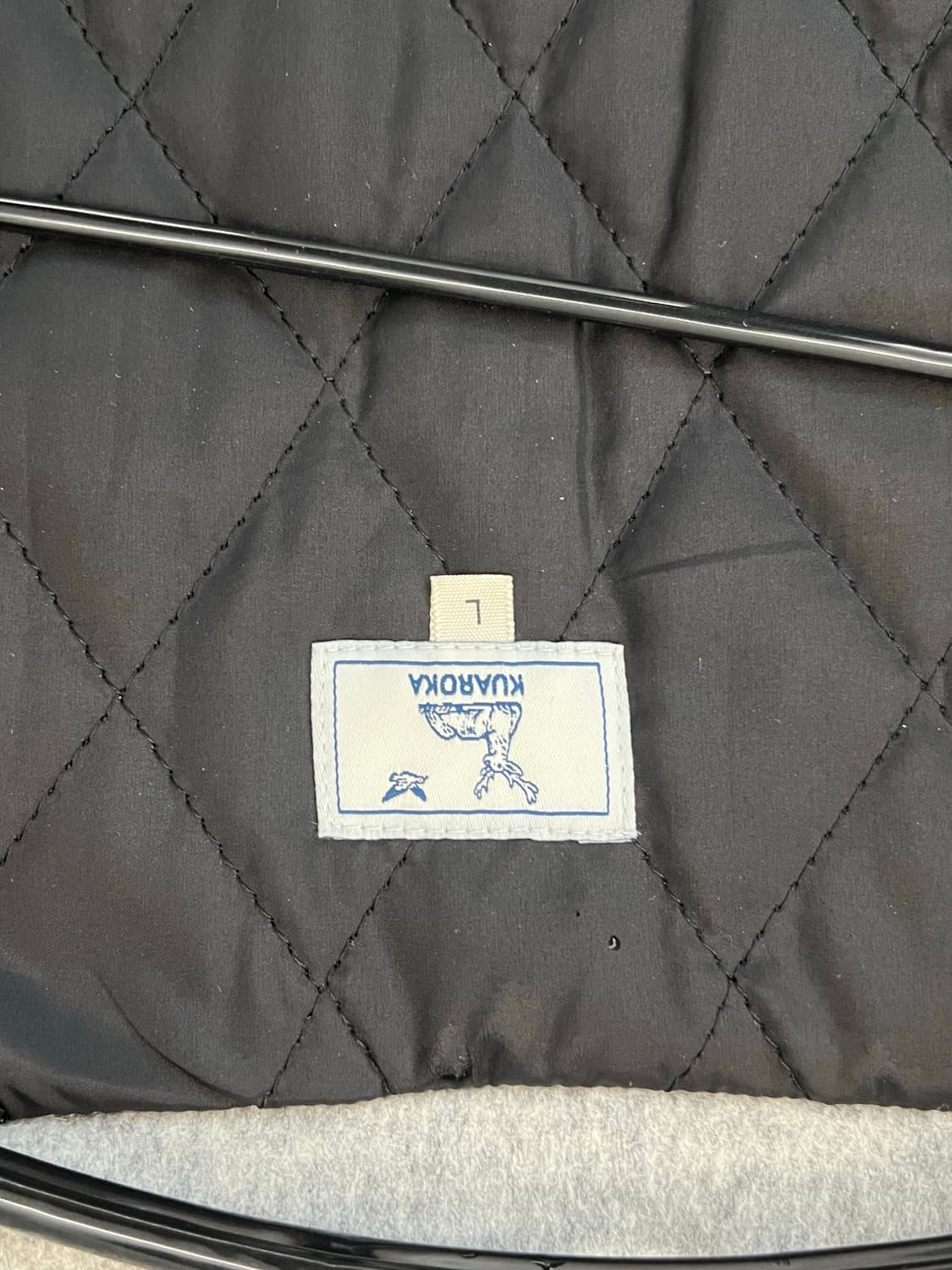 쿠아로카 그레이 바시티 자켓 XL 상품이미지3