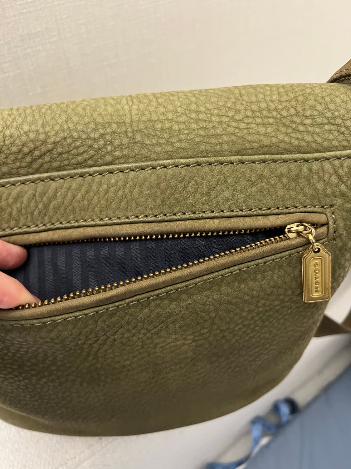 Coach 올드코치 누벅 크로스백 costa rica 4935 상품이미지4