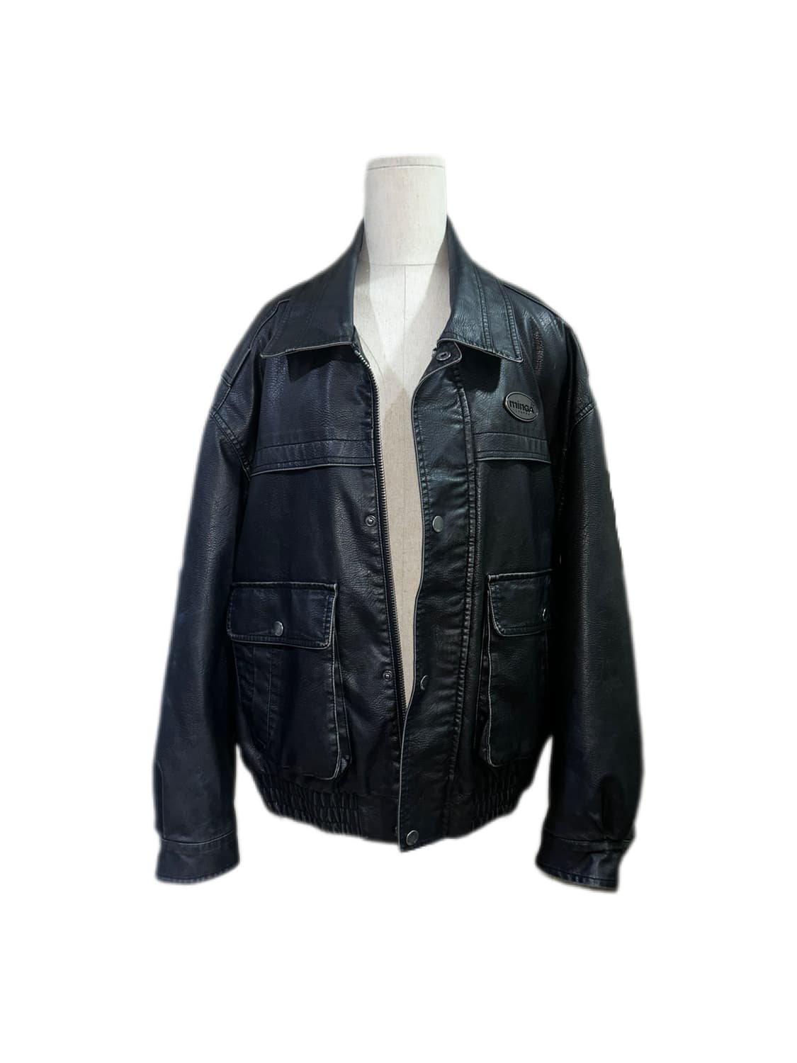 Mingalondon Faux Leather Jackets 상품이미지1
