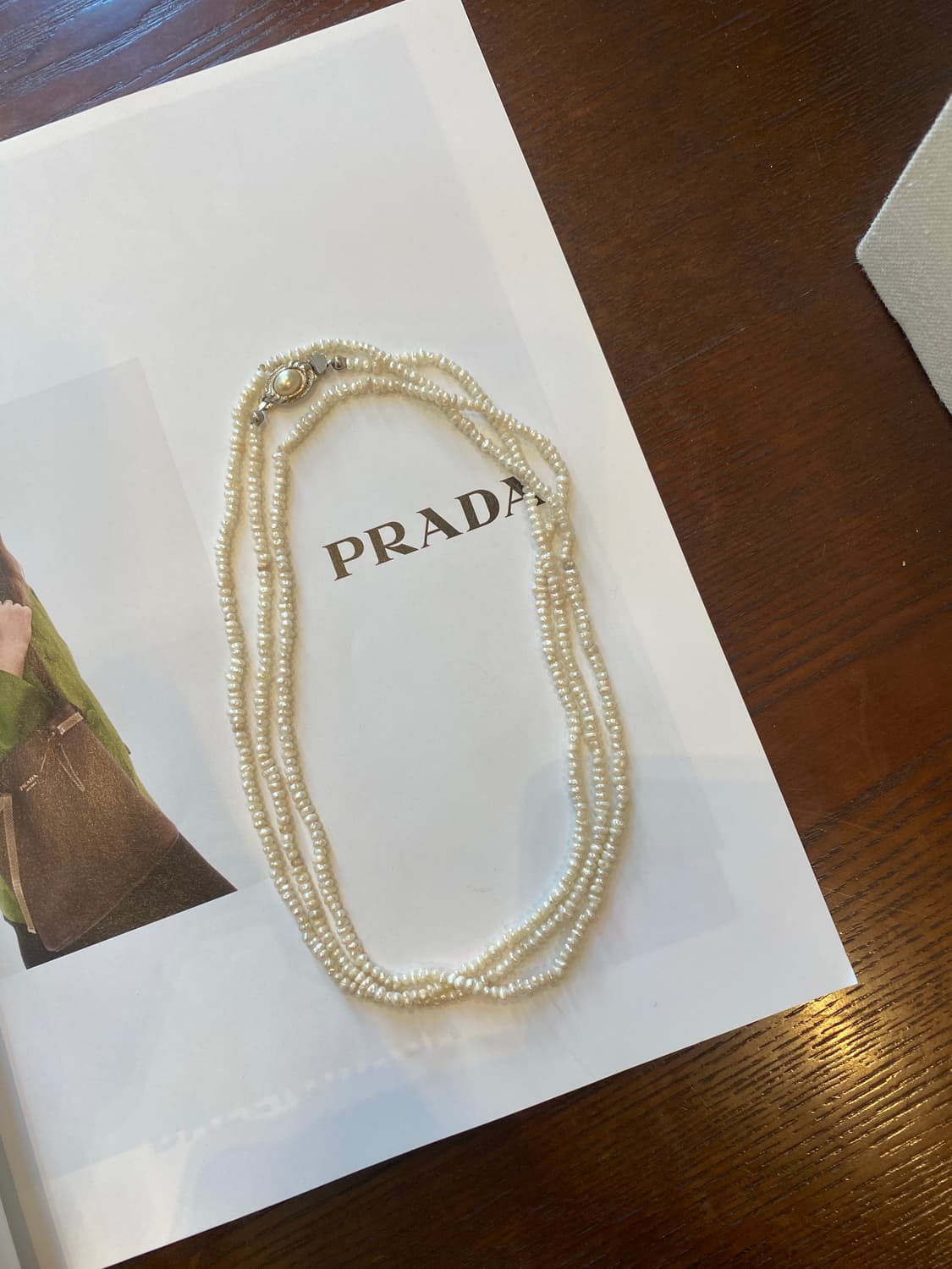 못난이진주 일본 목걸이 롱 담수 진주 목걸이 상품이미지2