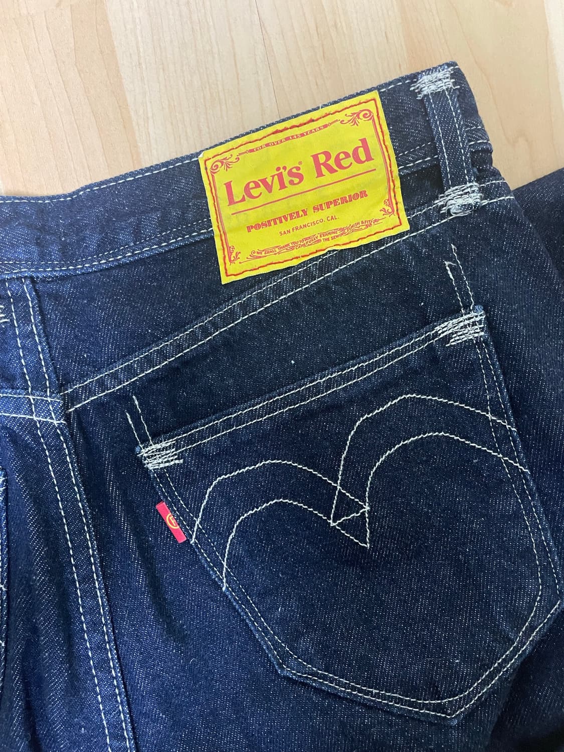 리바이스 레드탭 여성 루즈 스트레이트 데님 상품이미지5