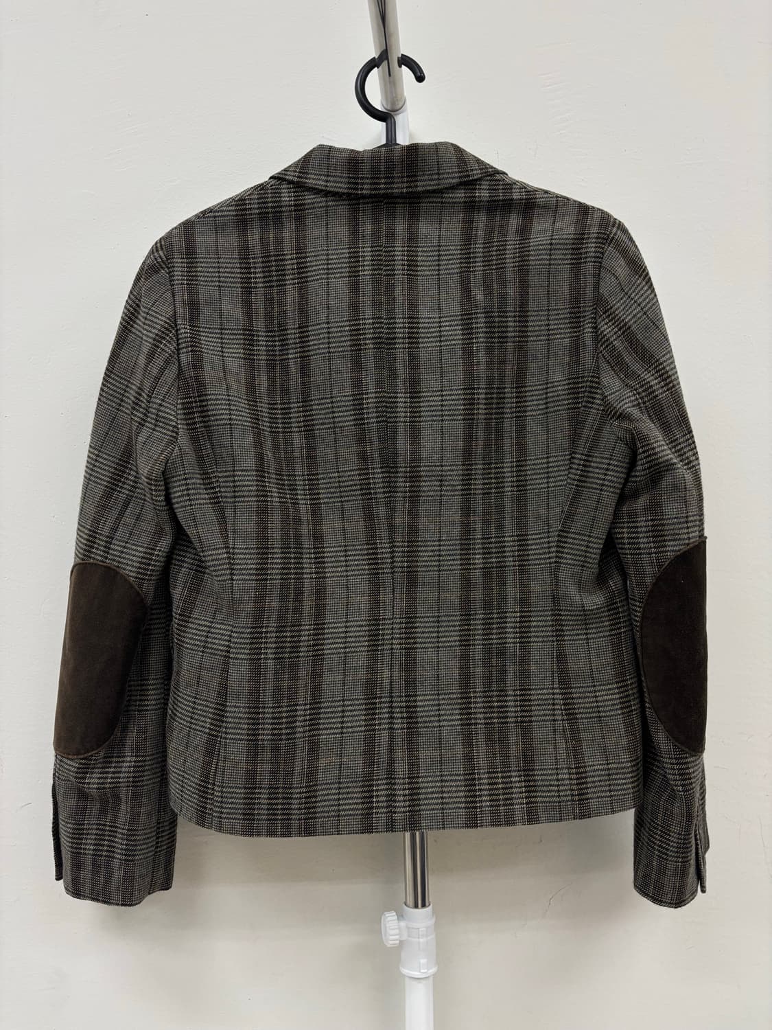 빈티지 카키 울 자켓 상품이미지6