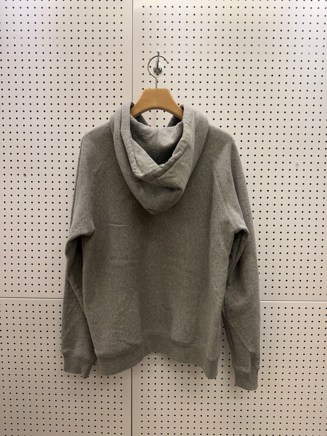 스투시 스몰 로고 그레이 후드티 U487 상품이미지3