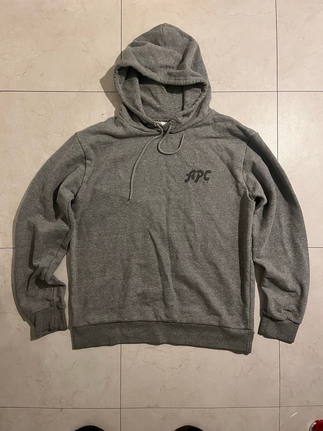 A.P.C US 아페쎄 US 그레이 후드티 상품이미지1
