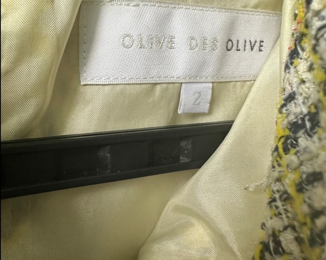 올리브데올리브트위드 자켓  상품이미지9