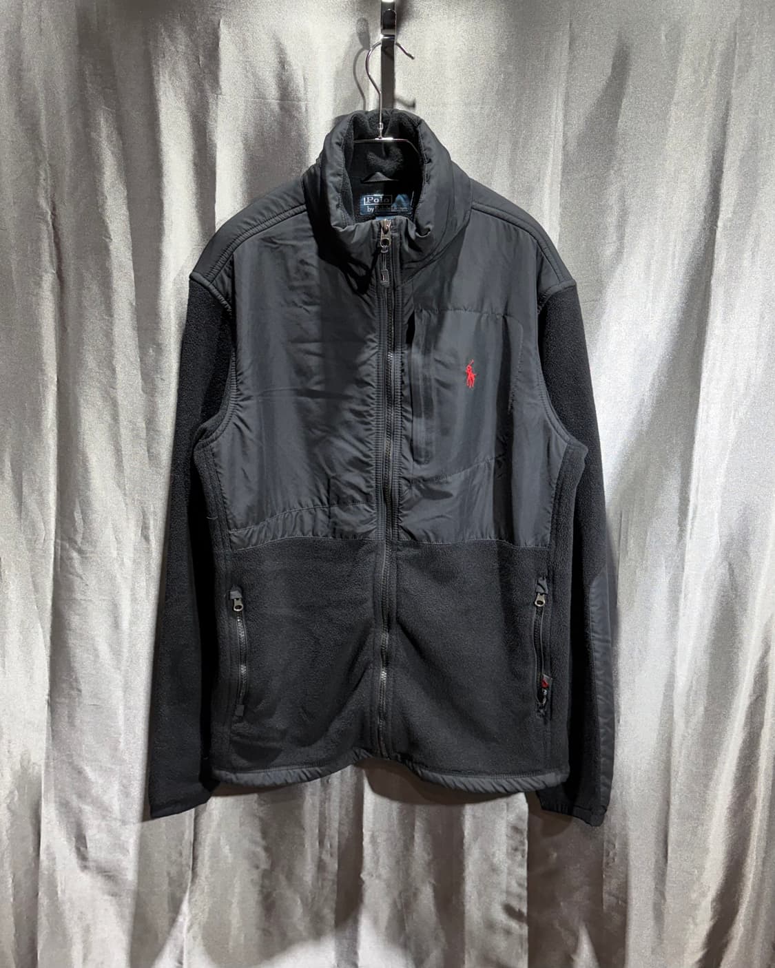 M 폴로랄프로렌 레드포니 나일론 믹스 플리스 자켓 상품이미지2