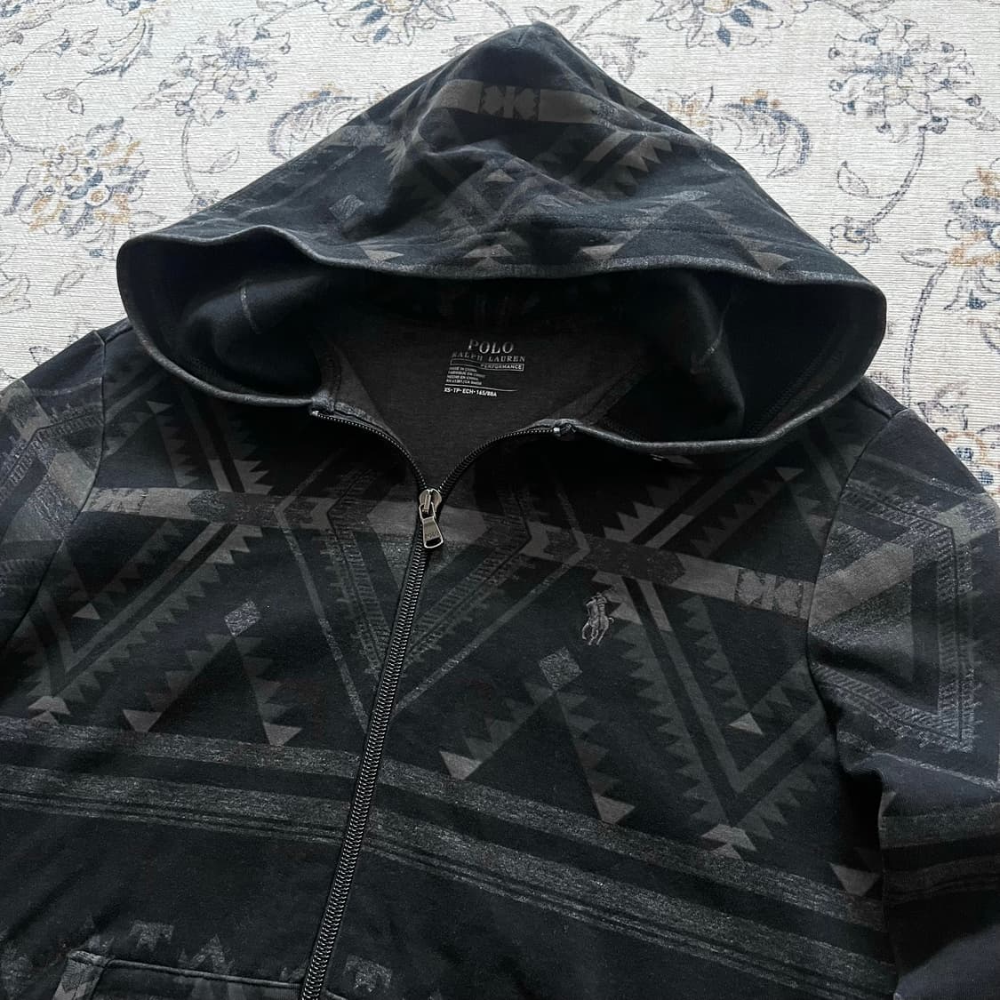 폴로 에스닉 나바호 패턴 후드집업 상품이미지3
