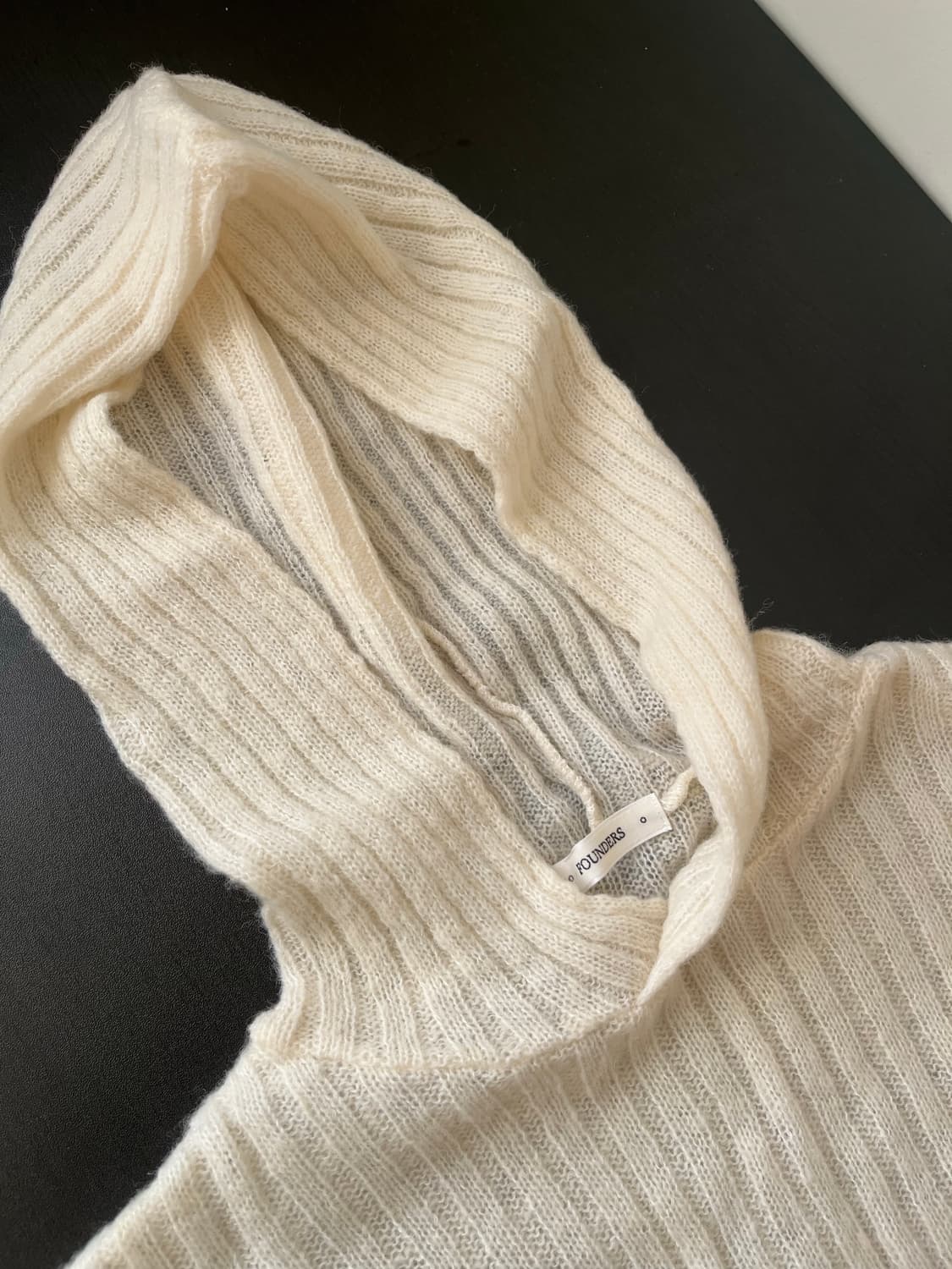 파운더스 니트 후드 상품이미지2