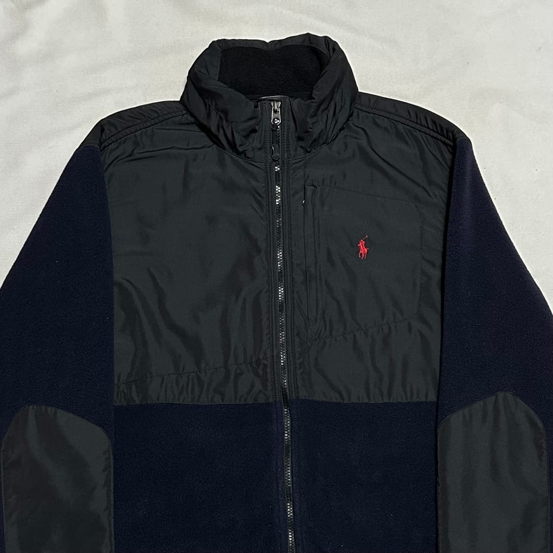 L 폴로랄프로렌 내장 후드 네이비 플리스 상품이미지1