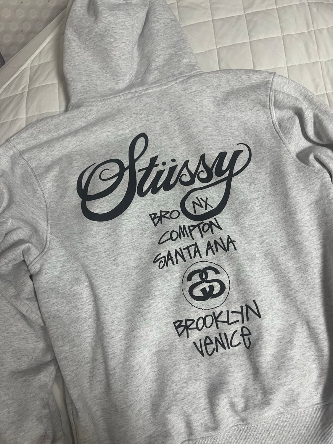 스투시 월드투어 후드티  상품이미지1