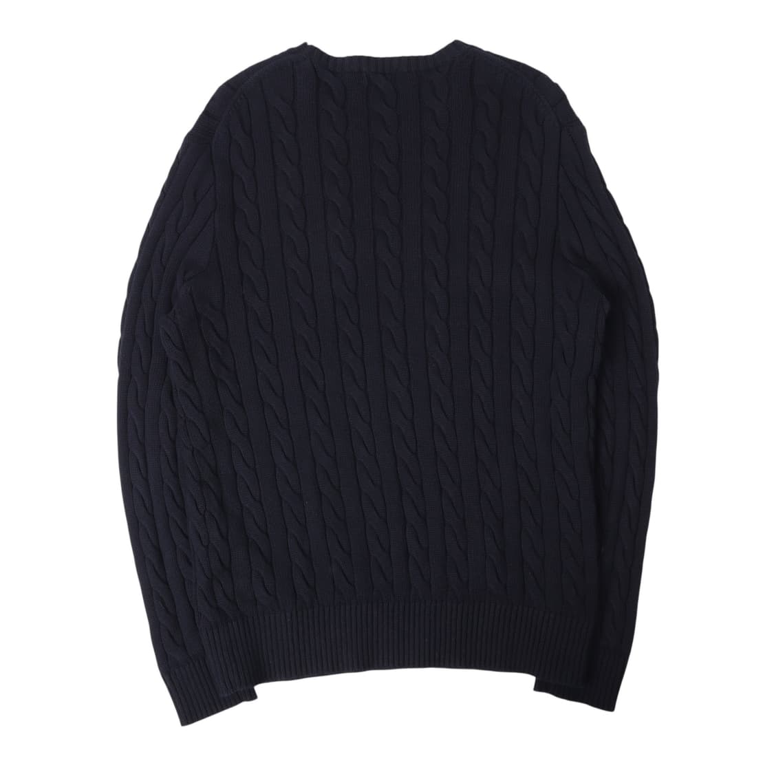 폴로 랄프로렌 QR 다크네이비 케이블 니트 상품이미지5