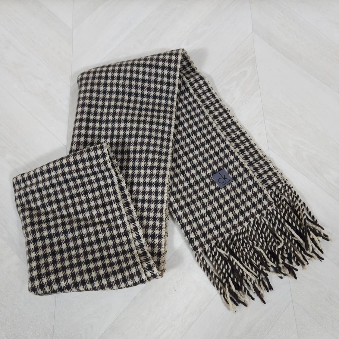 CK 캘빈클라인 캐시미어 혼방 머플러 목도리 상품이미지3