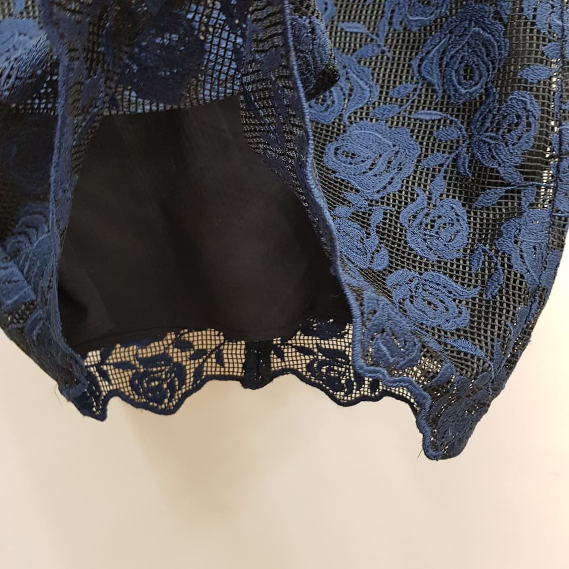 산드로 로즈 패턴 레이스 원피스 1사이즈 상품이미지5