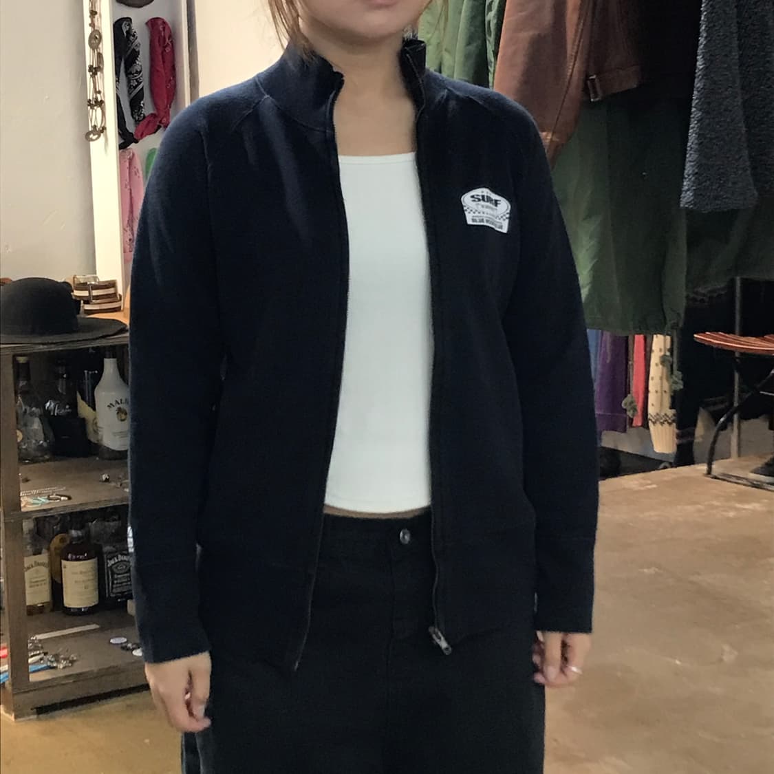 블루문블루 블랙 쭈리 집업 져지 여성 55 66 남성 97 사이즈 상품이미지10