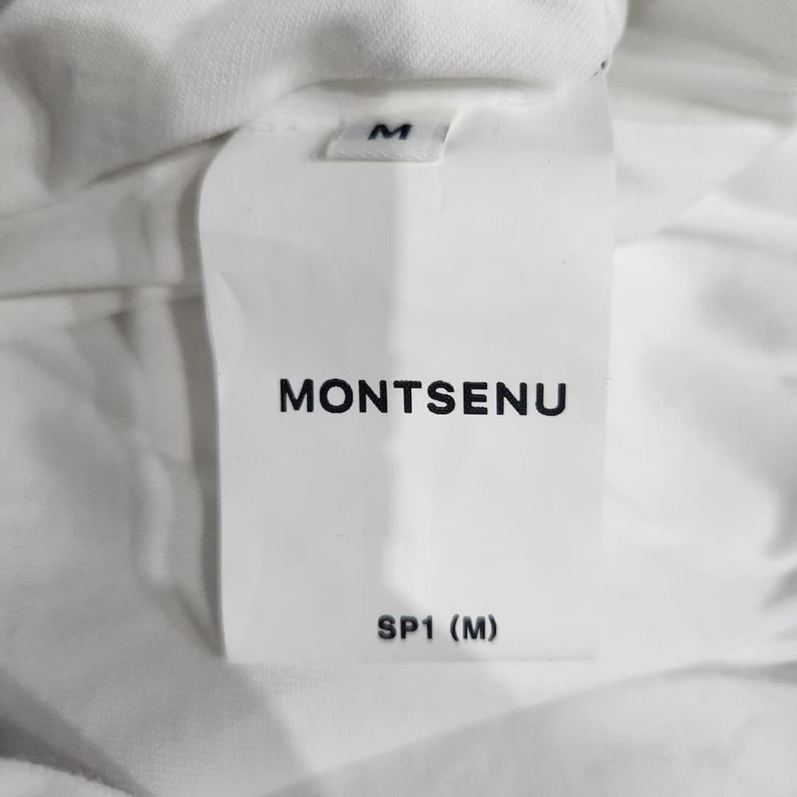 [여M]몽세누 화이트 헤비 셔링 후드 집업[Y52-162] 상품이미지9