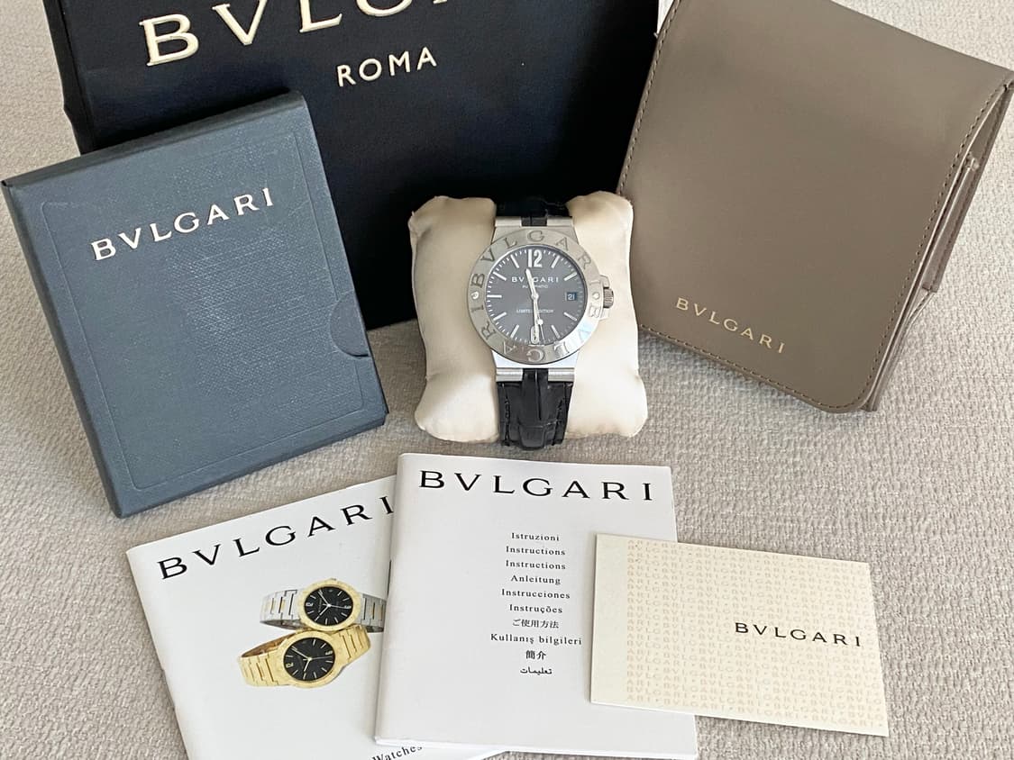 불가리 디아고노 리미티드에디션 LCV38 2P 다이아 38mm 오토메틱 상품이미지2