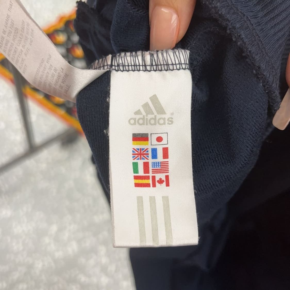 아디다스 올드스쿨 레트로 캐주얼 져지 집업 L C08298 상품이미지6