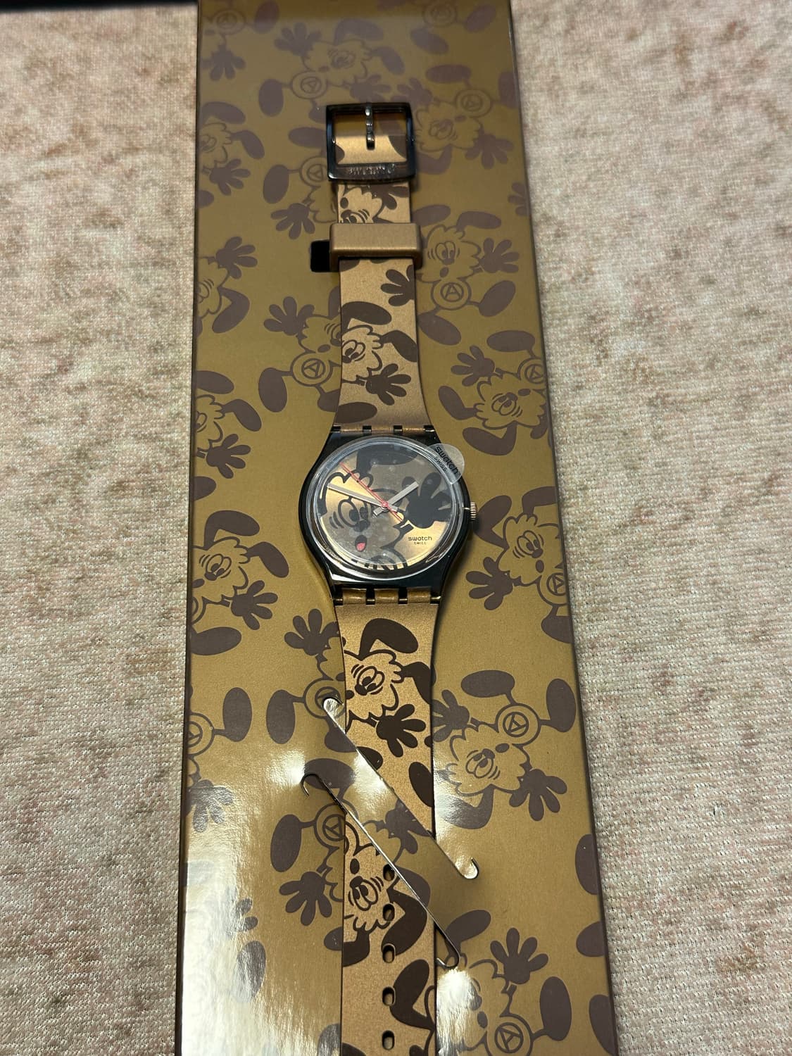 스와치 x 베르디 빅 브론즈 브라운 상품이미지2