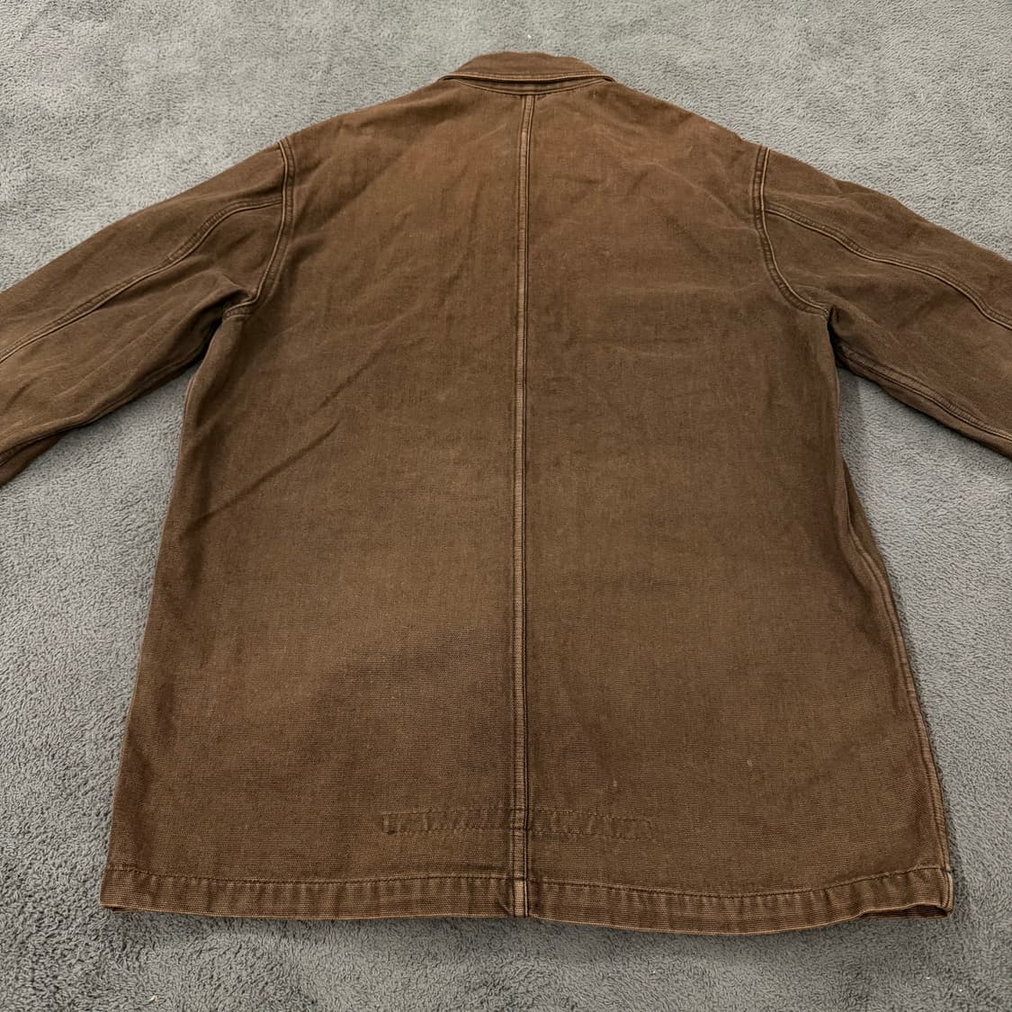 [ 정품/100 ] 마리떼 프랑소와 저버 브라운 워크 셔츠 자켓 상품이미지4