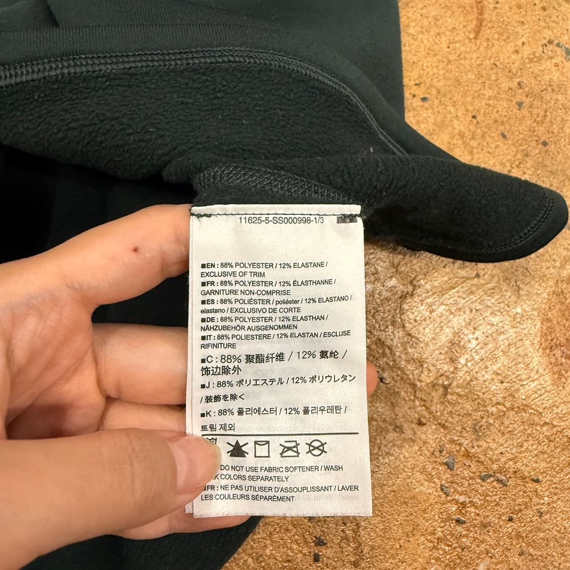 [ 정품/M ] 아크테릭스 반집업 긴팔티 b8 상품이미지6