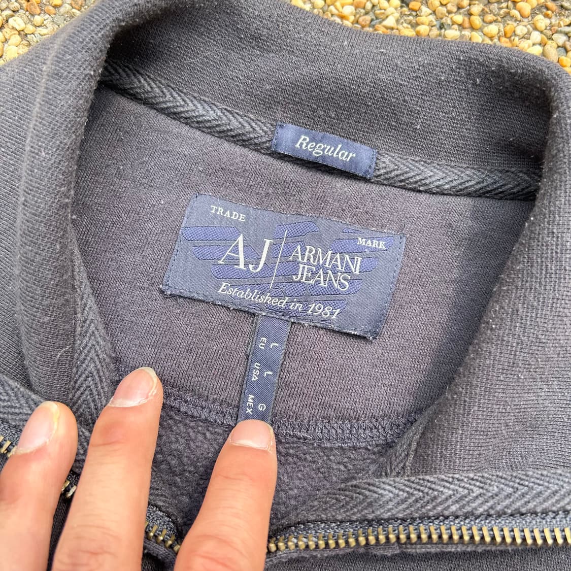아르마니 진스(Armani jeans) 투웨이 집업 상품이미지4