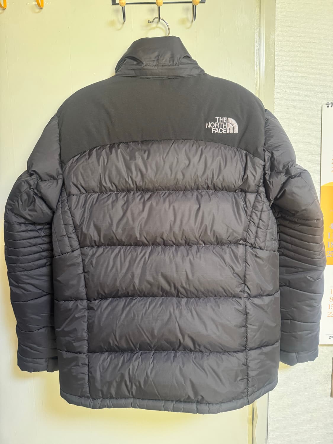 노스페이스 눕시 패딩 블랙 95 상품이미지2