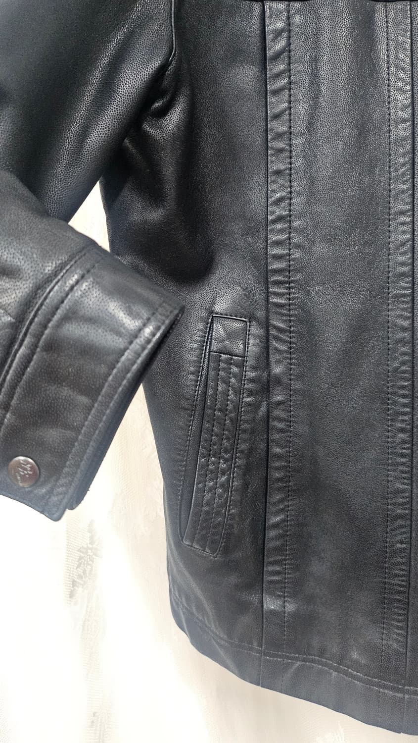 남성 양가죽 블랙 자켓  상품이미지6