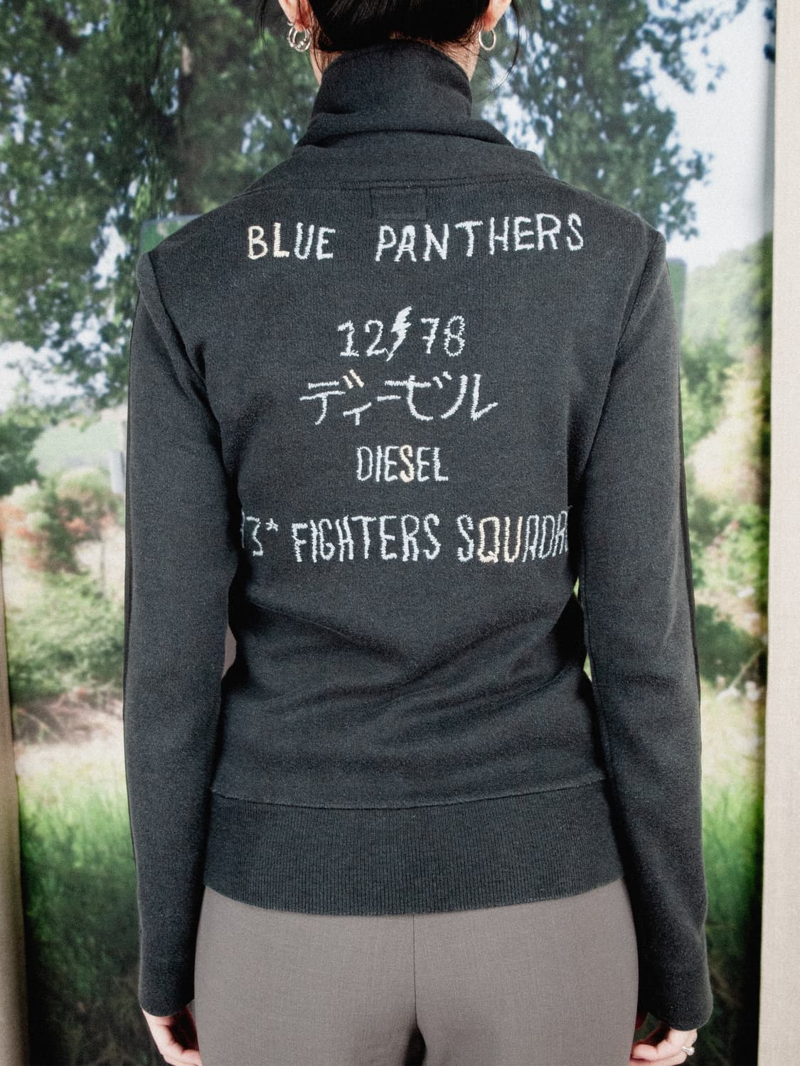 ‘BLUE PANTHERS’ 2 Way Zip-up Jacket 상품이미지3