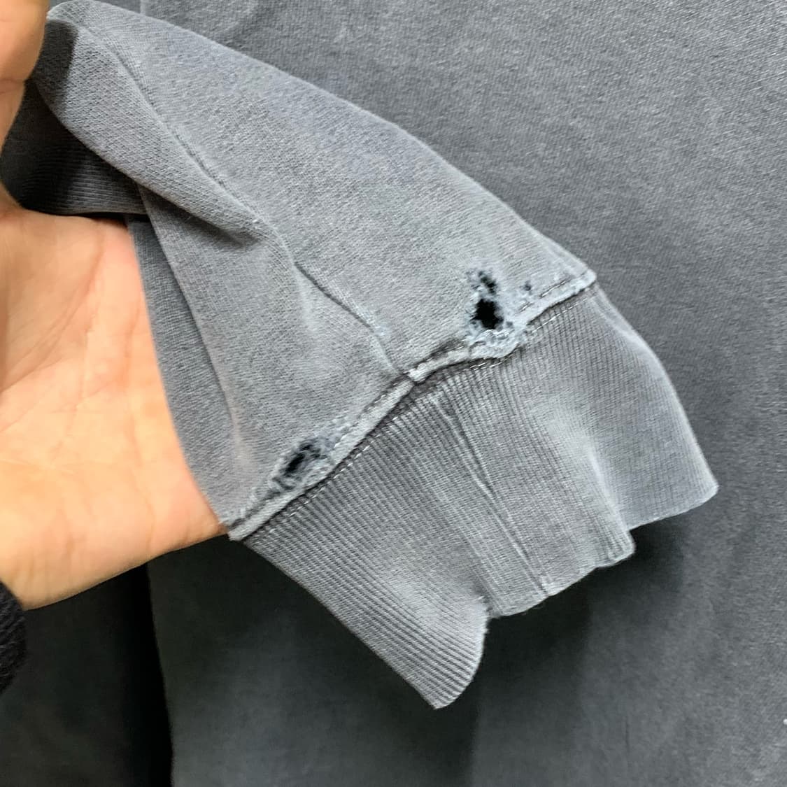 [XL] 코닥 가먼트다잉 프린팅 맨투맨 스웻셔츠 상품이미지6